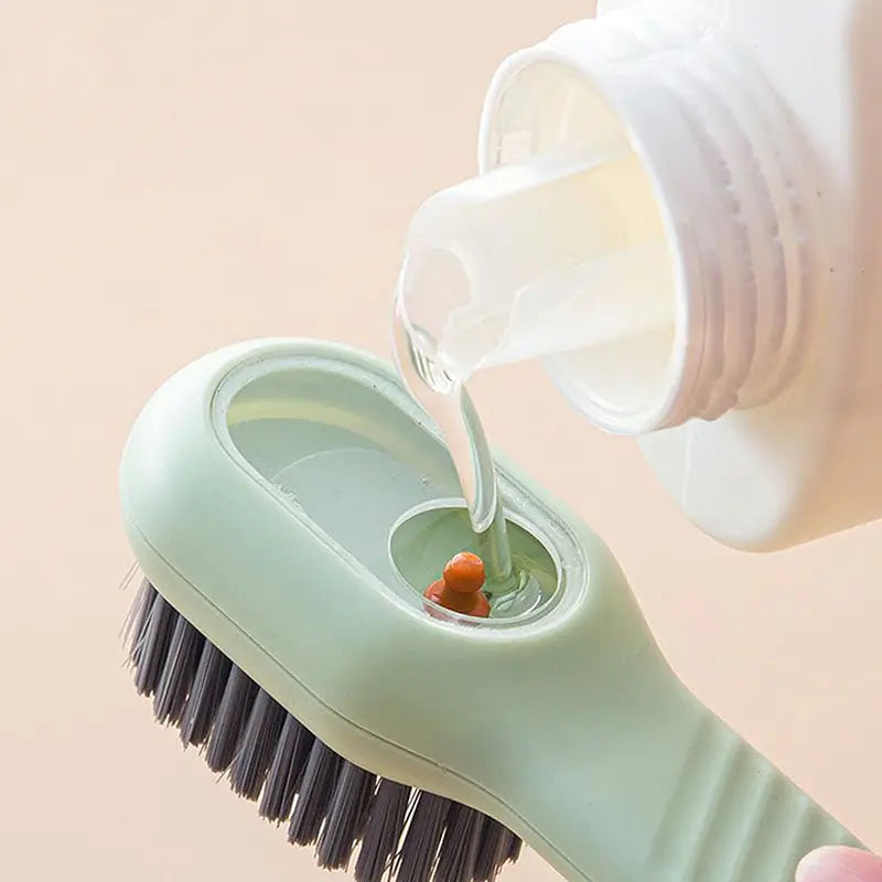 Shoe Brush Automatic Liquid Discharge