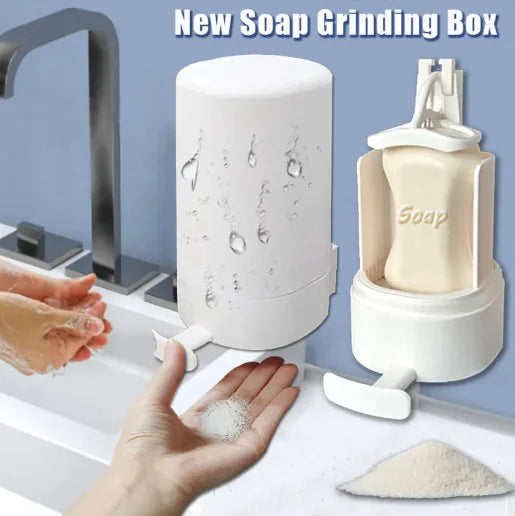 Wall-Mounted Soap Grinder Dispenser