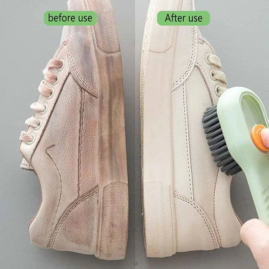 Shoe Brush Automatic Liquid Discharge