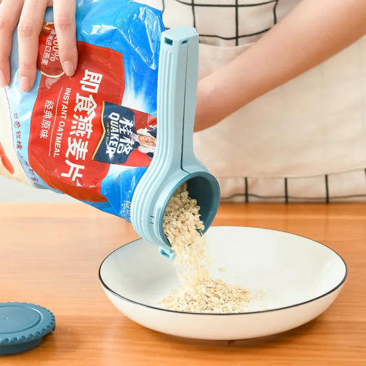 Kitchen multifunctional sealing clamp